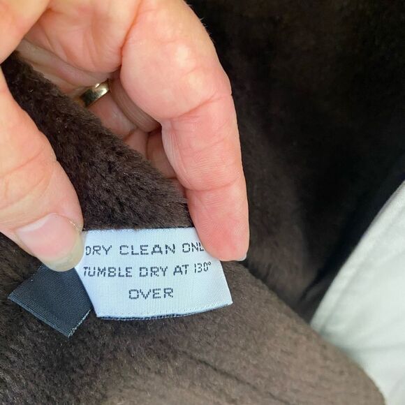 London Fog Towne 46R Khaki trench coat w/ removable fleece lining - Picture 9 of 9